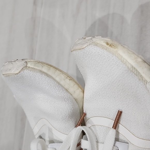 Adidas Womens NMD Cream Rose Gold Size 7 - Picture 11 of 11
